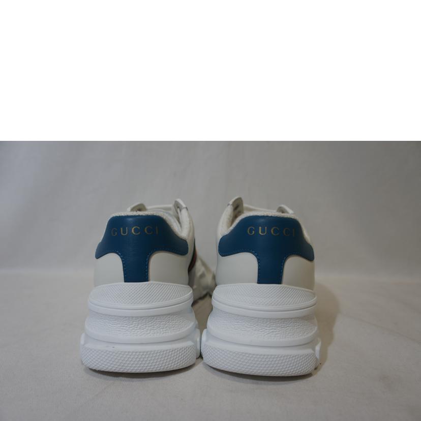 GUCCI グッチ/AceWebシューズ WHT/RED/GRN/627832 0FI60 //ABランク/94