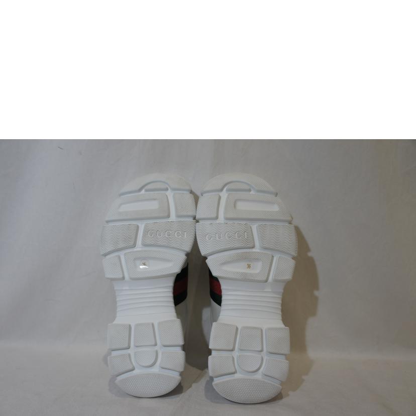 GUCCI グッチ/AceWebシューズ WHT/RED/GRN/627832 0FI60 //ABランク/94