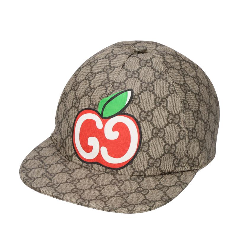 GUCCI グッチ/GUCCI GGアップルGGスプリームキャップ//Aランク/75