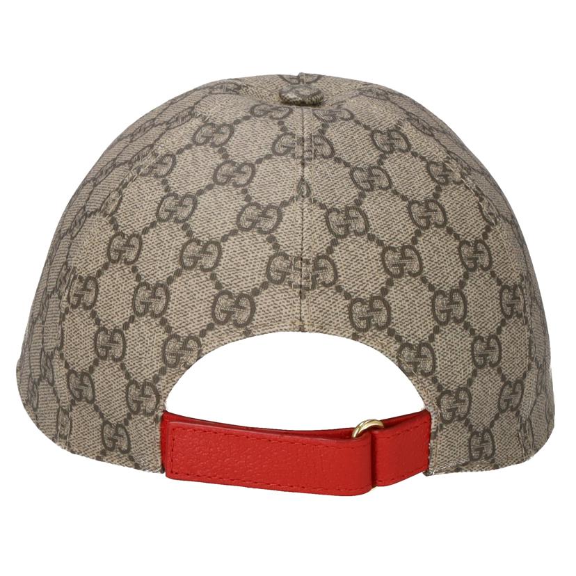 GUCCI グッチ/GUCCI GGアップルGGスプリームキャップ//Aランク/75