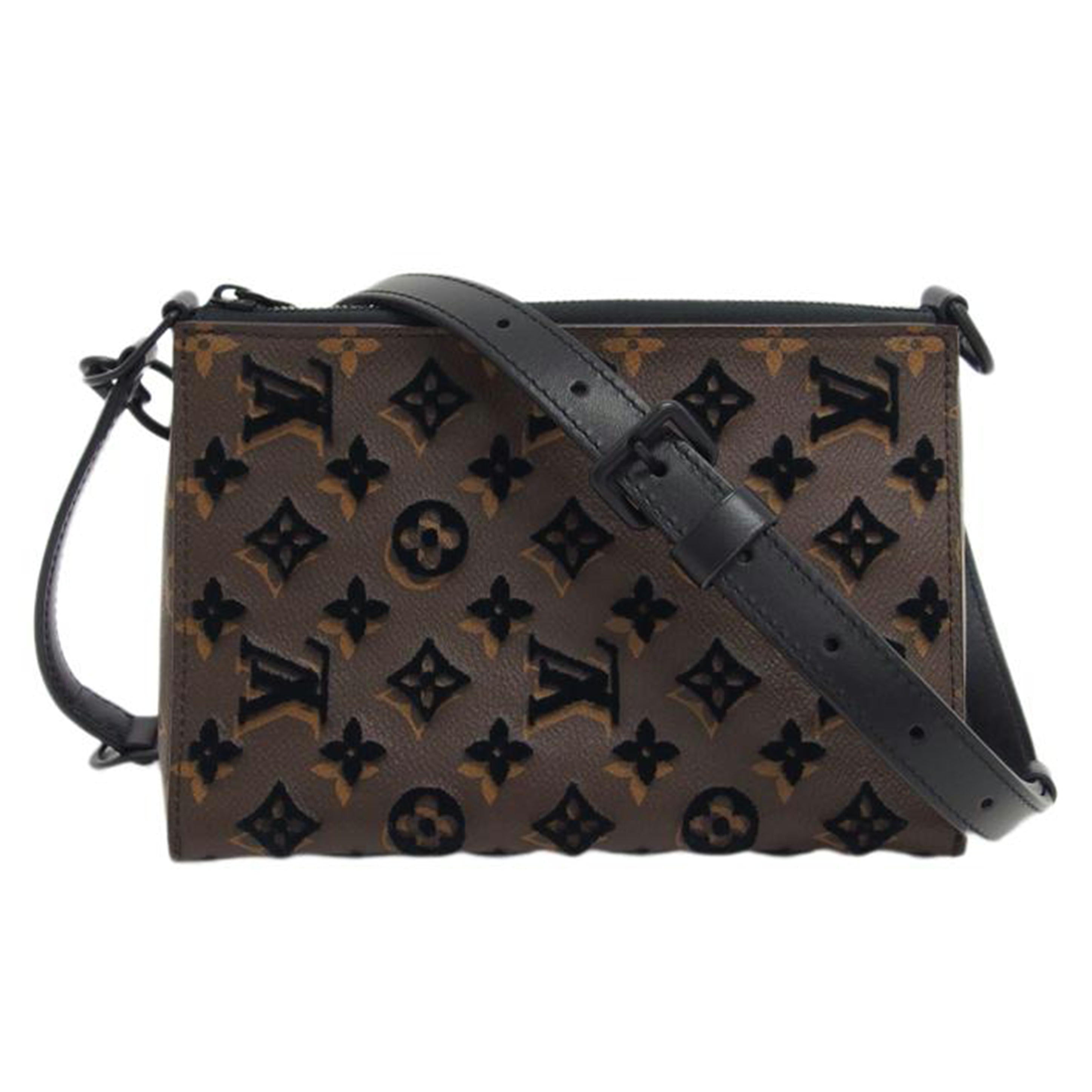 12,582円リメイク済み・LOUIS VUITTON サックトライアングル モノグラム