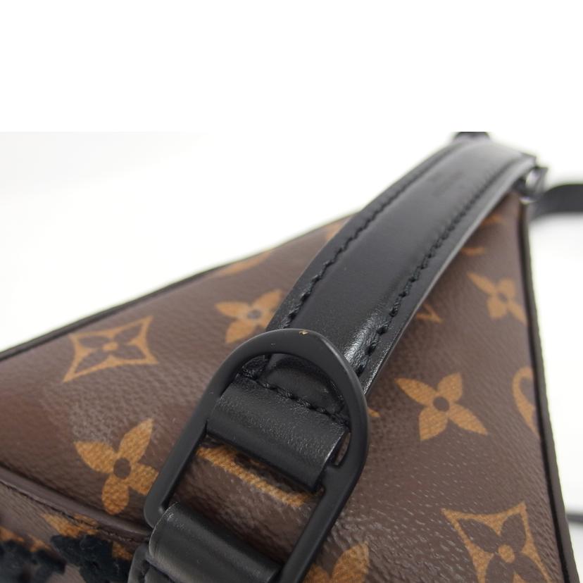 LV ルイ・ヴィトン/トライアングルメッセンジャー/モノグラム/タフタ―ジュ/M45070//CA0260/Aランク/04