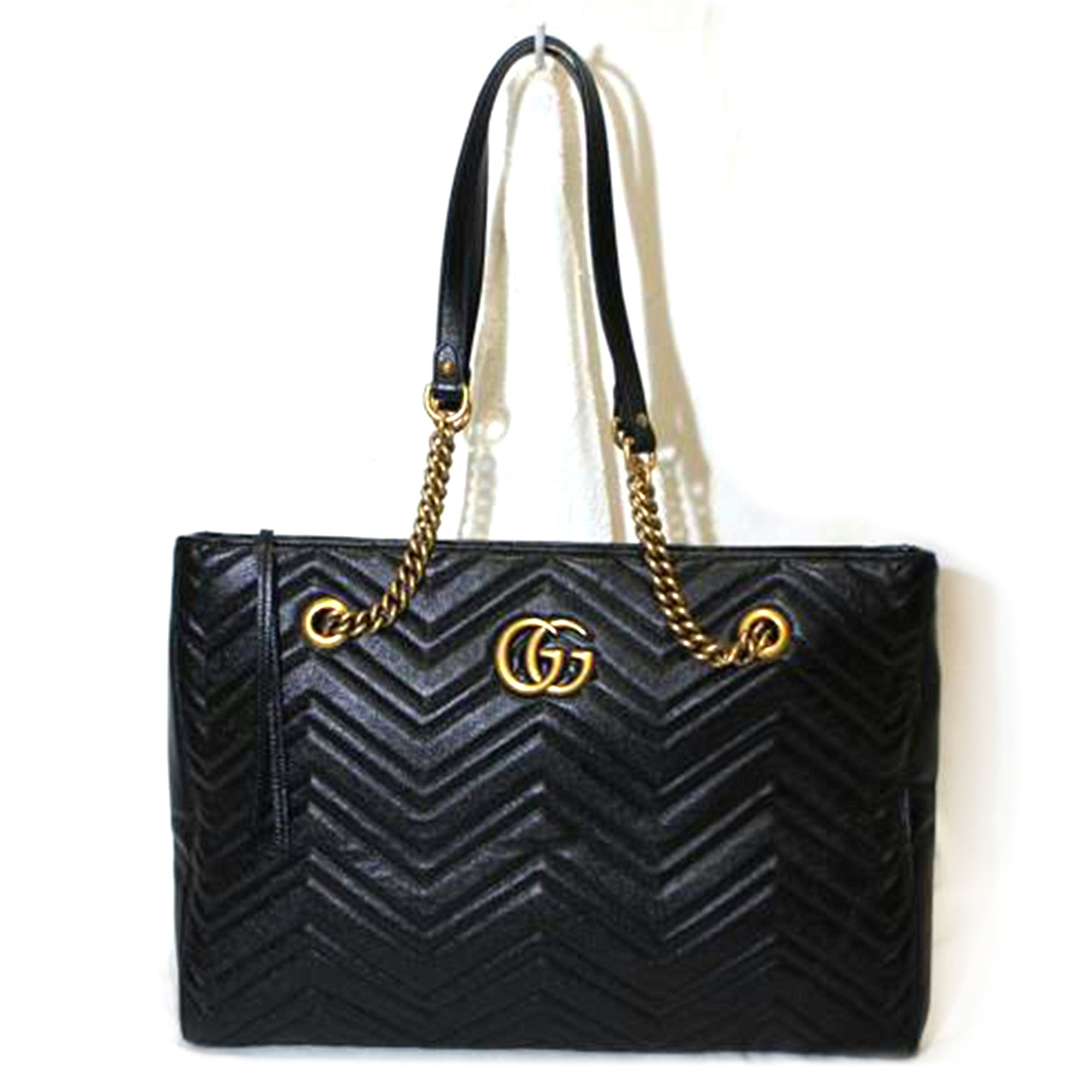 GUCCI グッチ/GGマーモントキルティングミディアムトートバッグ/524578//213048/ABランク/94