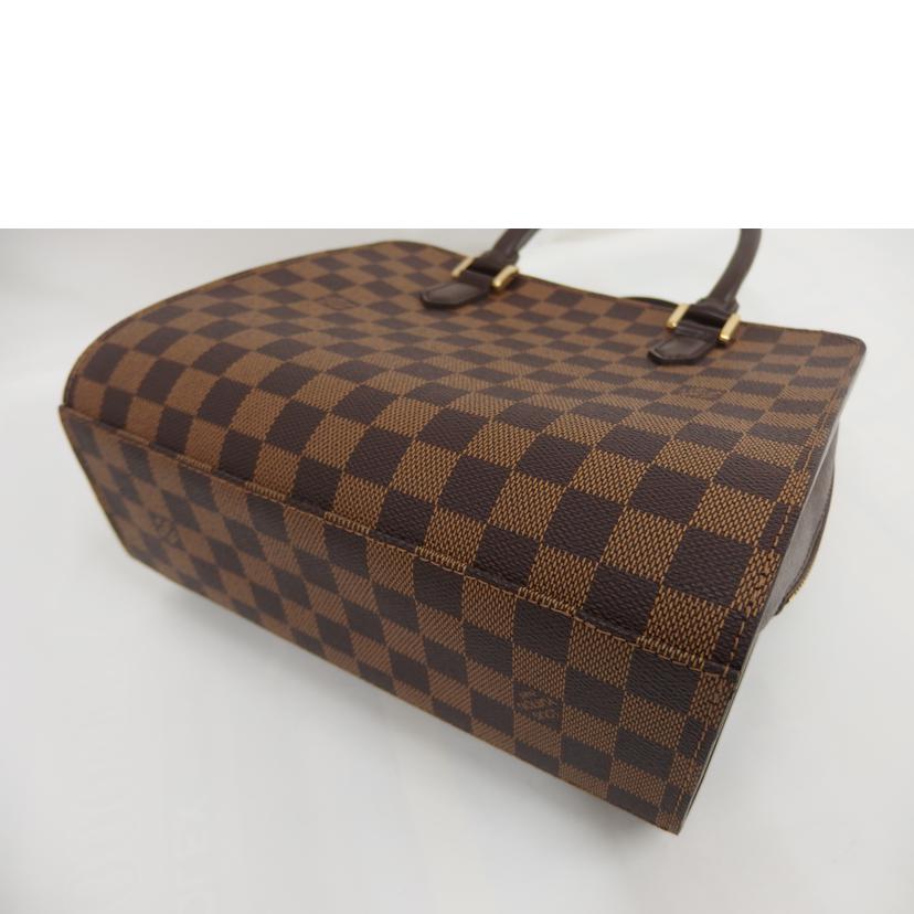 LOUIS VUITTON ルイヴィトン ルイ・ヴィトン ビトン ダミエ・エベヌ 市松模様 ブラウン 茶 ショルダーバッグ ハンドバッグ トートバッグ ブラウン メンズ レディース 定番 人気 LV 斜め掛け 肩がけ/トリアナ/ダミエ/エベヌ/N51155//VI0***/Aランク/82
