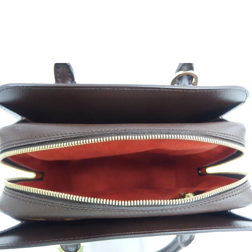 LOUIS VUITTON ルイヴィトン ルイ・ヴィトン ビトン ダミエ・エベヌ 市松模様 ブラウン 茶 ショルダーバッグ ハンドバッグ トートバッグ ブラウン メンズ レディース 定番 人気 LV 斜め掛け 肩がけ/トリアナ/ダミエ/エベヌ/N51155//VI0***/Aランク/82