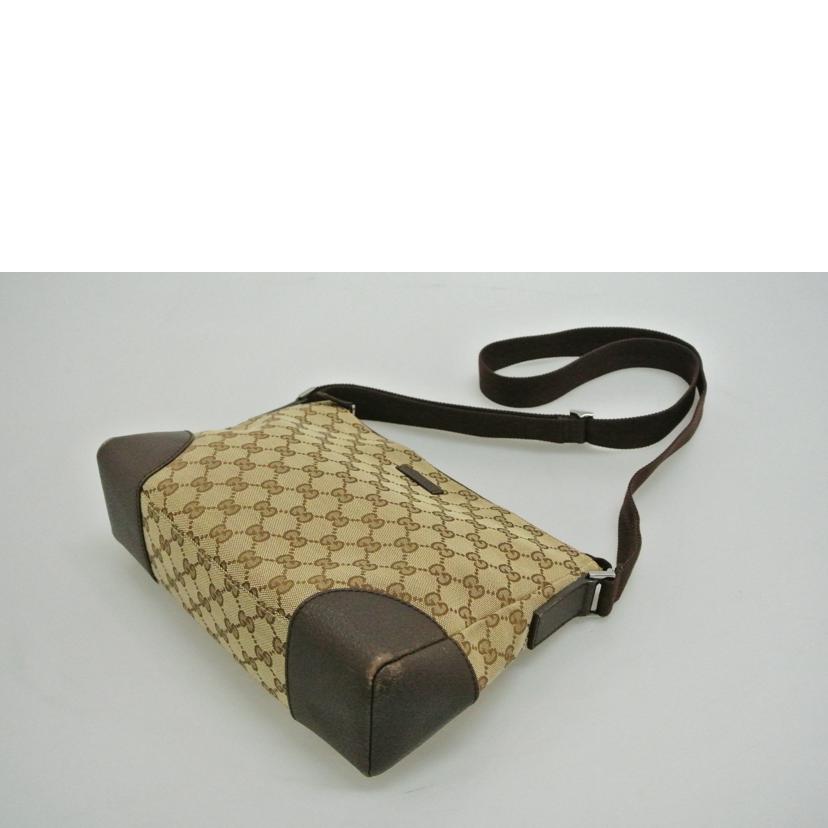 GUCCI グッチ/GGキャンバスショルダーバッグ 茶/114273//001998/Bランク/87