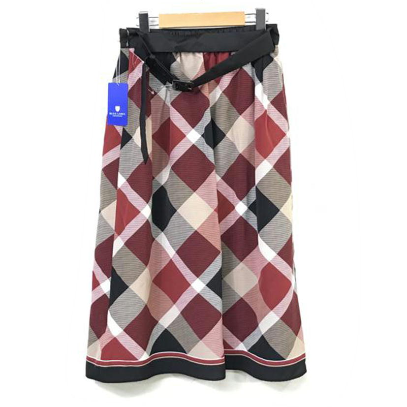 BLUE LABEL CRESTBRIDGE ブルーレーベル クレストブリッジ/チェック シフォン ウエストマークスカート/55S18-425-16//SAランク/51