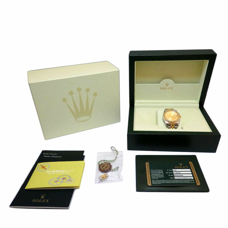 ROLEX ROLEX/デイトジャスト/コンピ/10P新ダイヤ/116233//M492898/Aランク/95