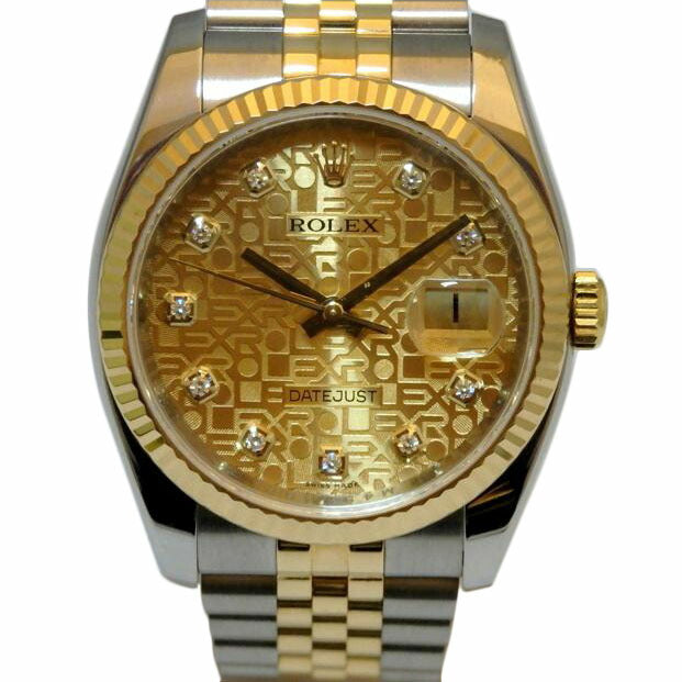 ROLEX ROLEX/デイトジャスト/コンピ/10P新ダイヤ/116233//M492898/Aランク/95