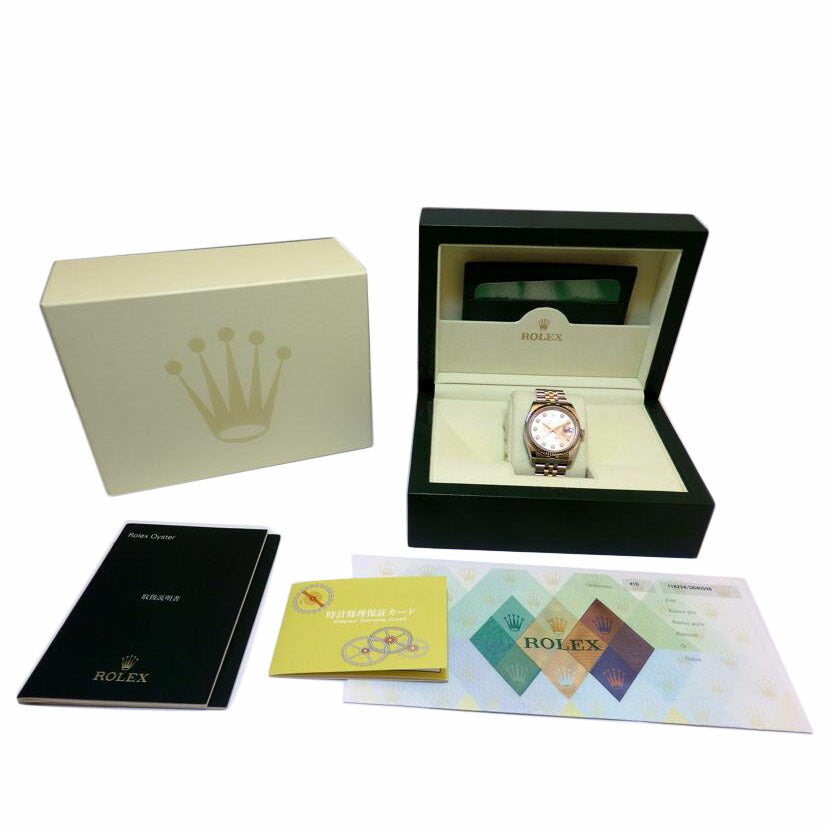 ROLEX ROLEX/デイトジャスト/10P新ダイヤ/116234//D040598/Aランク/95