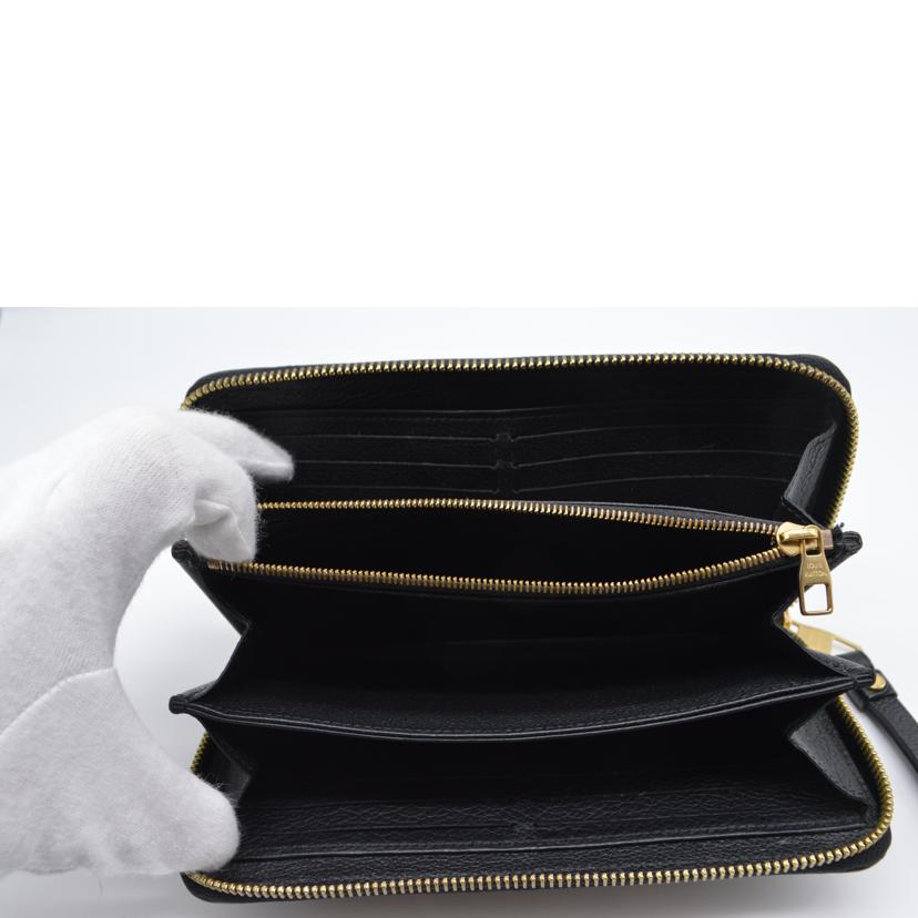 LV ルイヴィトン/ジッピーウォレット/モノグラム・アンプラント/ノワール/M61864//SP2260/ABランク/89