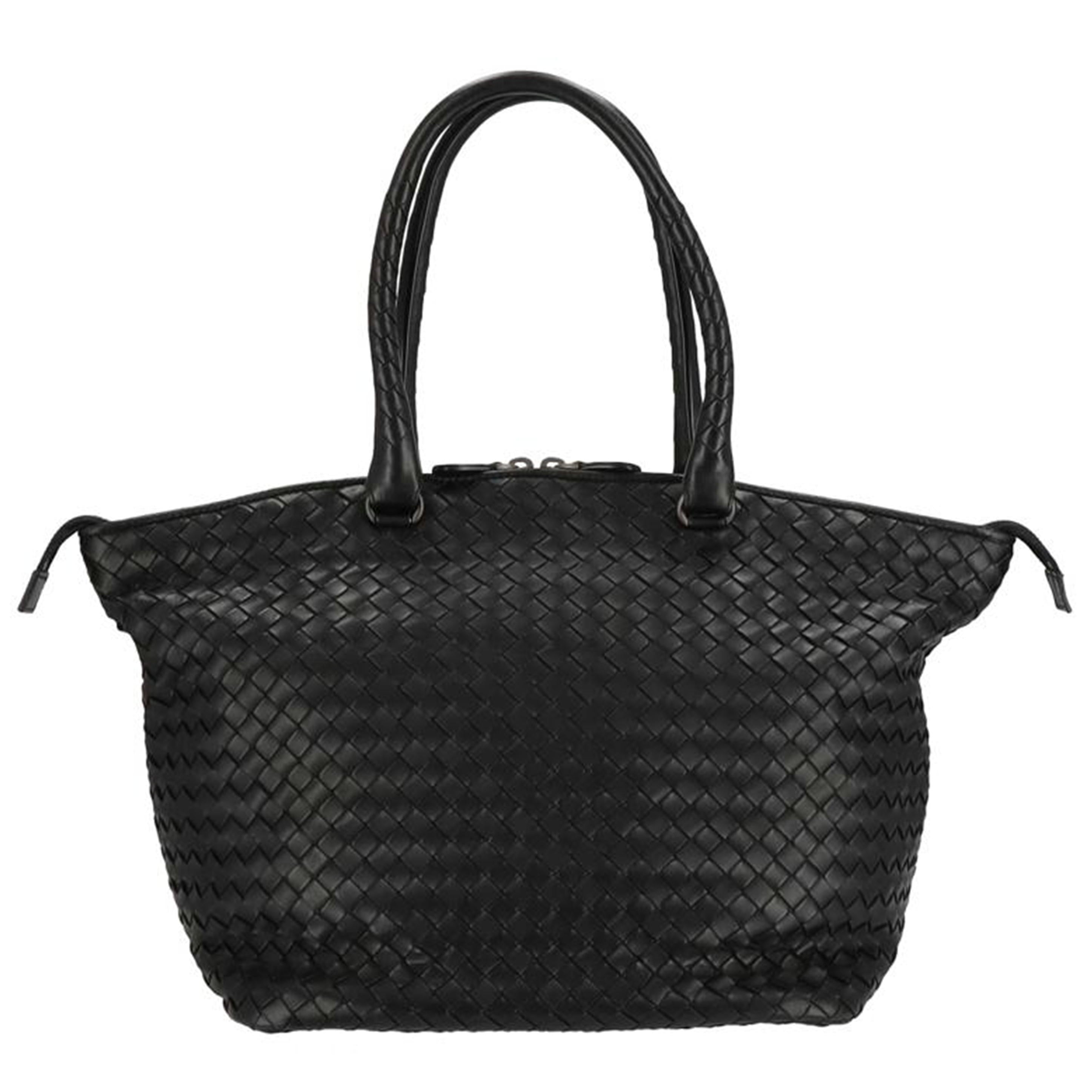 BOTTEGA VENETA ボッテガヴェネタ/イントレチャートレザートートバッグ/214728//V00*******/Aランク/75