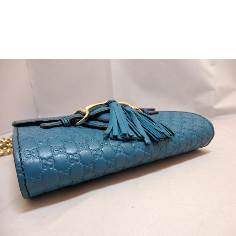 GUCCI GUCCI/エミリーマイクログッチシマショルダー/449636//493075/ABランク/95