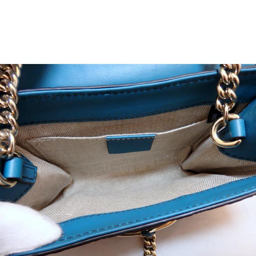GUCCI GUCCI/エミリーマイクログッチシマショルダー/449636//493075/ABランク/95