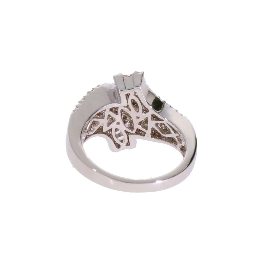 /◎ K18WGダイヤリング1.00ct//Aランク/75