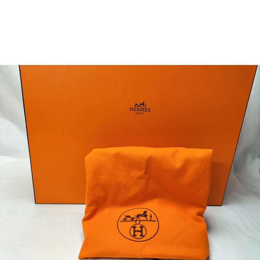 HERMES エルメス/ガーデンパーティーPM 36 トワルアッシュ×レザー//□J刻印/ABランク/52