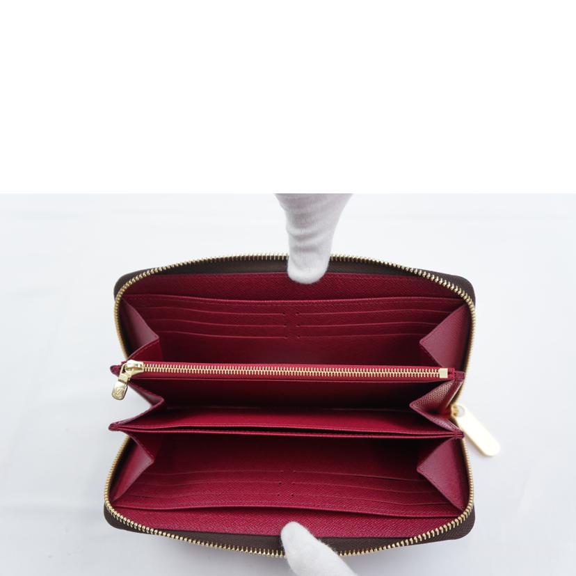 LV ルイヴィトン/ジッピーウォレット/モノグラム/フューシャ/M41895//IC/SAランク/67