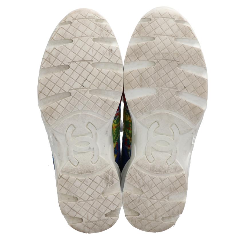 CHANEL シャネル/CHANEL ツイードラバースニーカー//ABランク/75