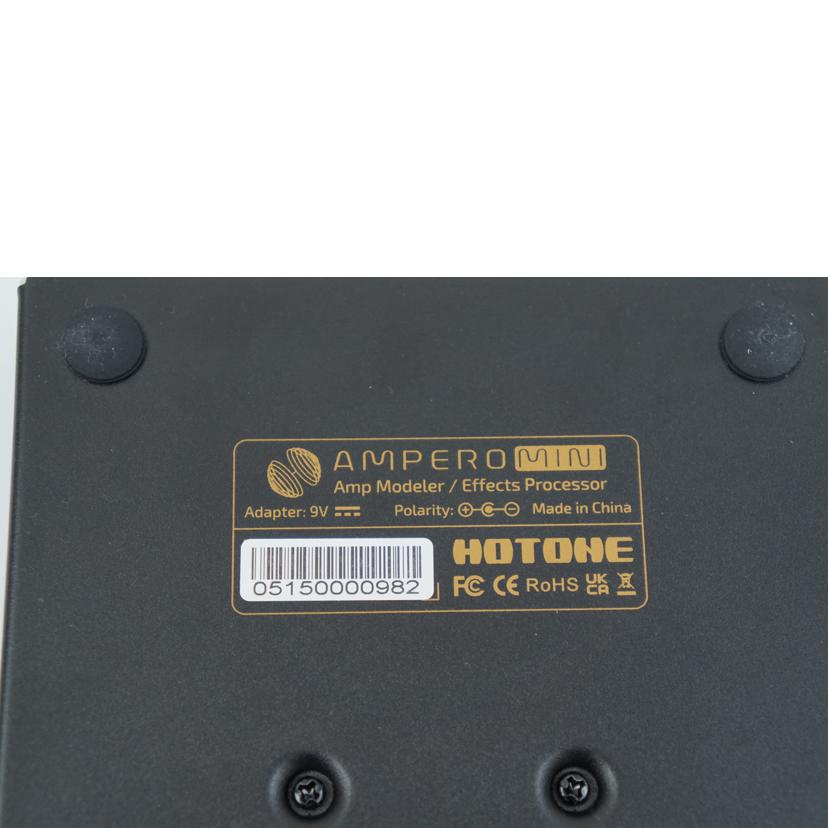 HOTONE ホットトーン/マルチエフェクター/AMPERO Mini/AMPERO Mini//05150000982/ABランク/67