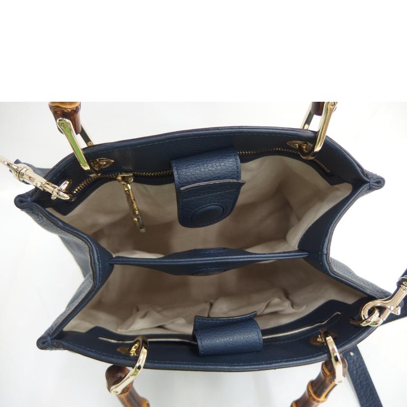 GUCCI グッチ/バンブー ミニショッパー2WAYハンドバッグ /336032//520***/Aランク/82