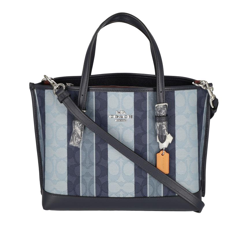 COACH コーチ/ストライプジャガードモリー25/C8416//M2132/SAランク/75