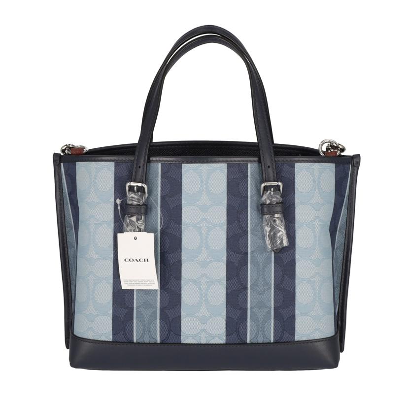 COACH コーチ/ストライプジャガードモリー25/C8416//M2132/SAランク/75