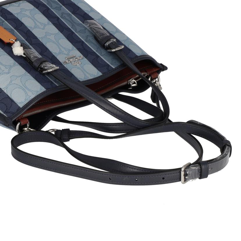 COACH コーチ/ストライプジャガードモリー25/C8416//M2132/SAランク/75