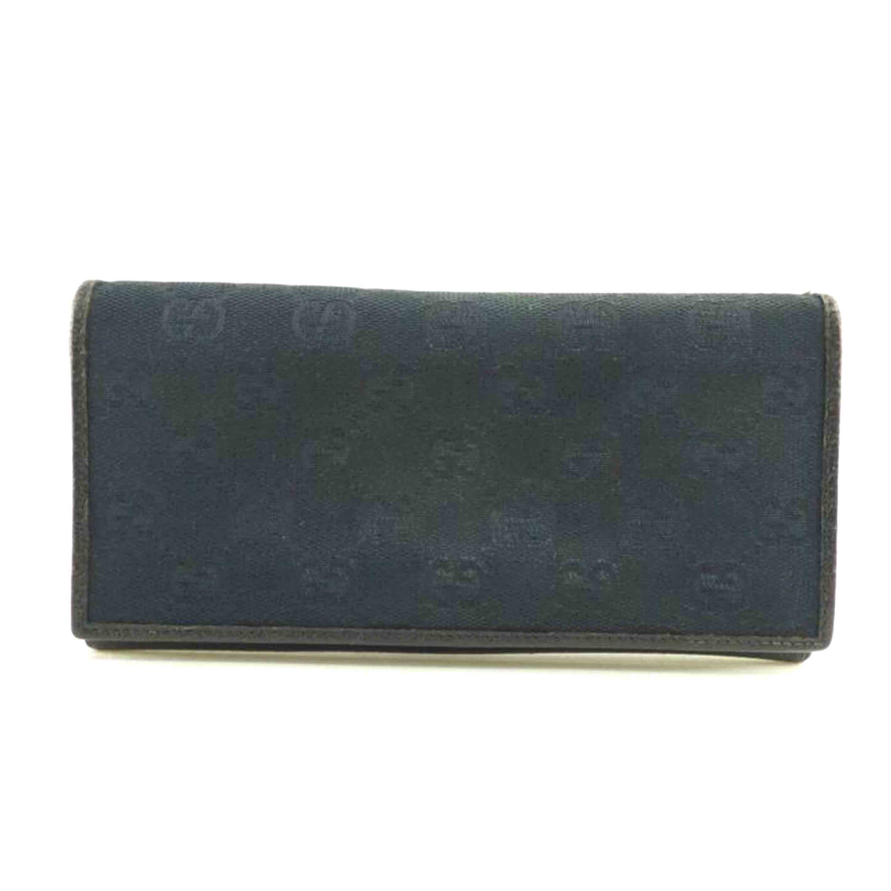 GUUCI グッチ/GGキャンバスレザー長財布/118377//203***/Bランク/64