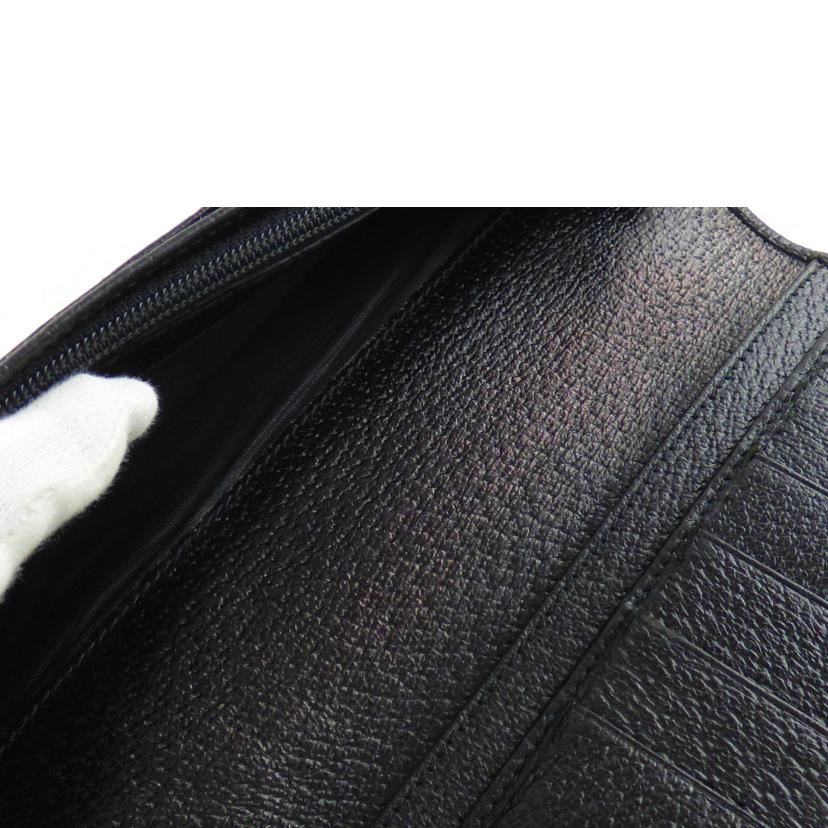 GUUCI グッチ/GGキャンバスレザー長財布/118377//203***/Bランク/64