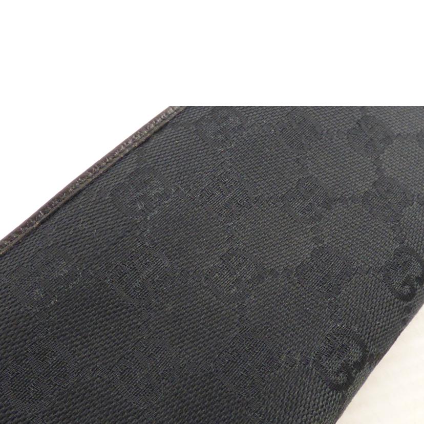 GUUCI グッチ/GGキャンバスレザー長財布/118377//203***/Bランク/64