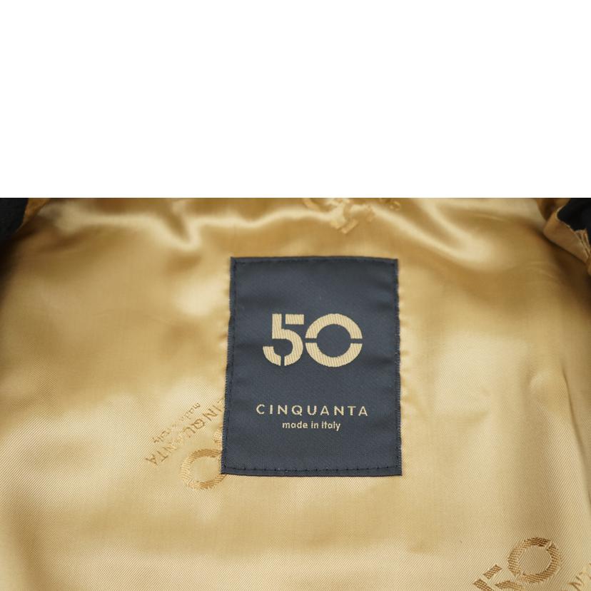 CINQUANTA チンクアンタ/ CINQUANTA スエードスタンドカラーダブルライダースジャケット 46/H-517//SAランク/67