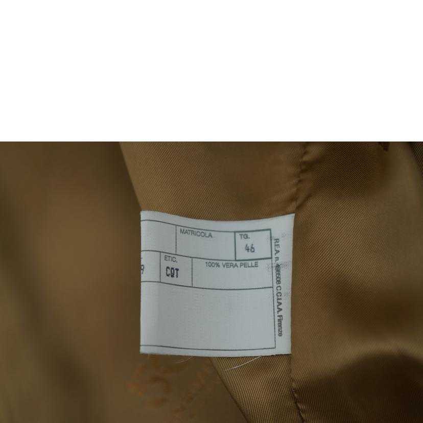 CINQUANTA チンクアンタ/ CINQUANTA スエードスタンドカラーダブルライダースジャケット 46/H-517//SAランク/67