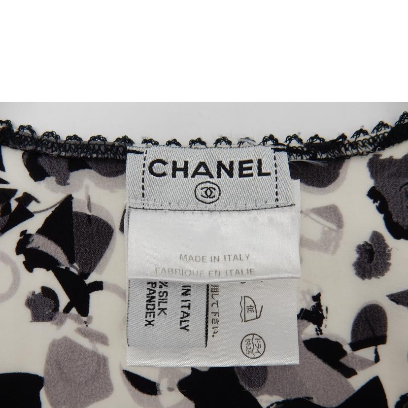 CHANEL シャネル/モノトーン/キャミソール/ロゴ/P25640V16023//ABランク/02