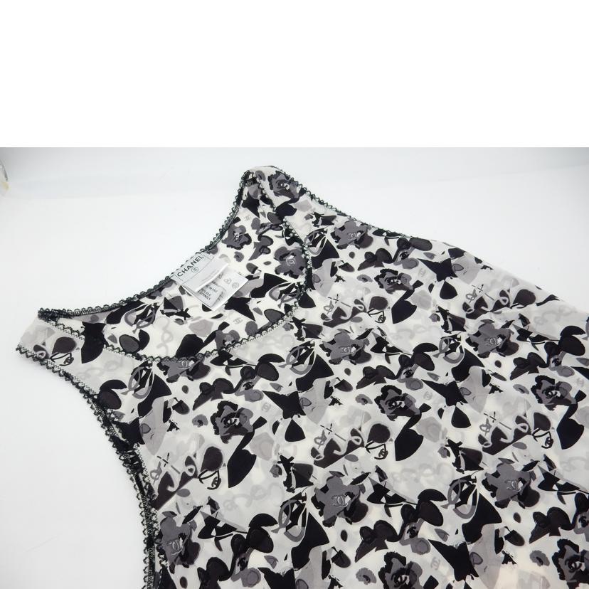CHANEL シャネル/モノトーン/キャミソール/ロゴ/P25640V16023//ABランク/02