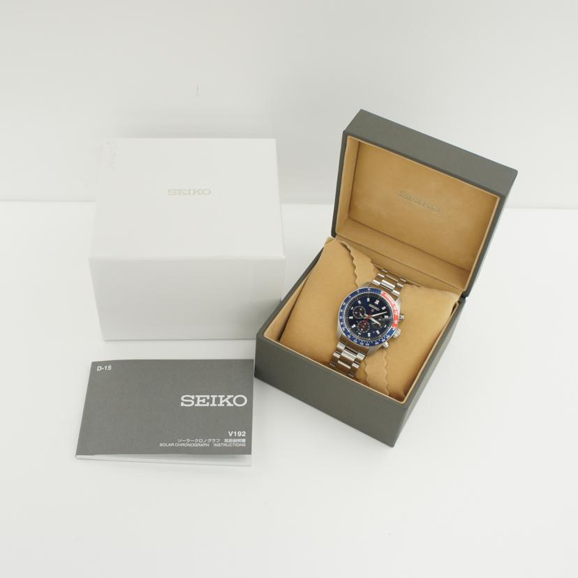 SEIKO SEKIO/プロスペックスピードタイマー/ソーラー/SBDL097//2N0***/ABランク/75