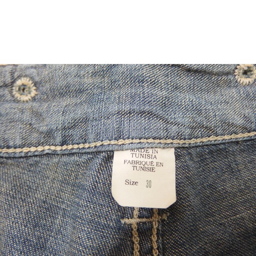 RRL ダブルアールエル/デニムハーフパンツ/未使用/MNRRSHO14A20009//Sランク/82