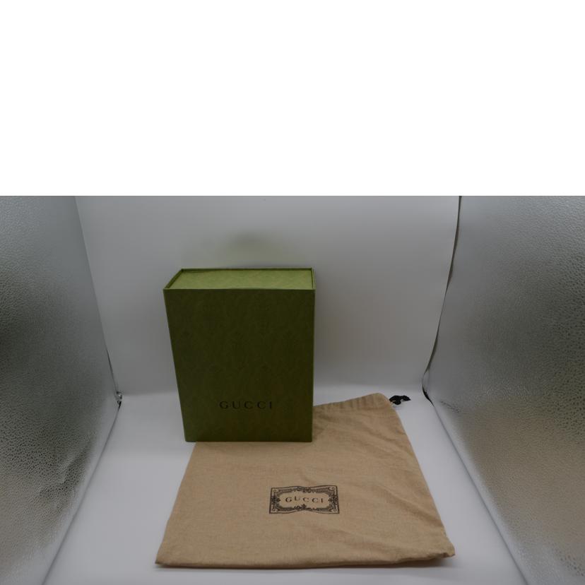 GUCCI グッチ/GGエンボスメッセンジャーバッグ/ブラック/625782//001998/Aランク/89