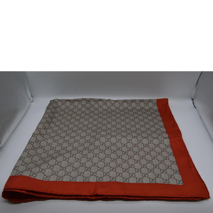 GUCCI/GGブルームスフローラルプリントシルクスカーフ//ABランク/89