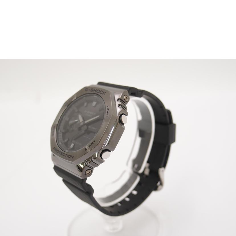 CASIO カシオ 腕時計 メンズ デジアナ/G-SHOCK/オールブラック/クォーツ/GM-2100BB-1AJF//C09DXP/SAランク/69