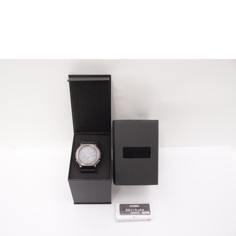 CASIO カシオ 腕時計 メンズ デジアナ/G-SHOCK/オールブラック/クォーツ/GM-2100BB-1AJF//C09DXP/SAランク/69