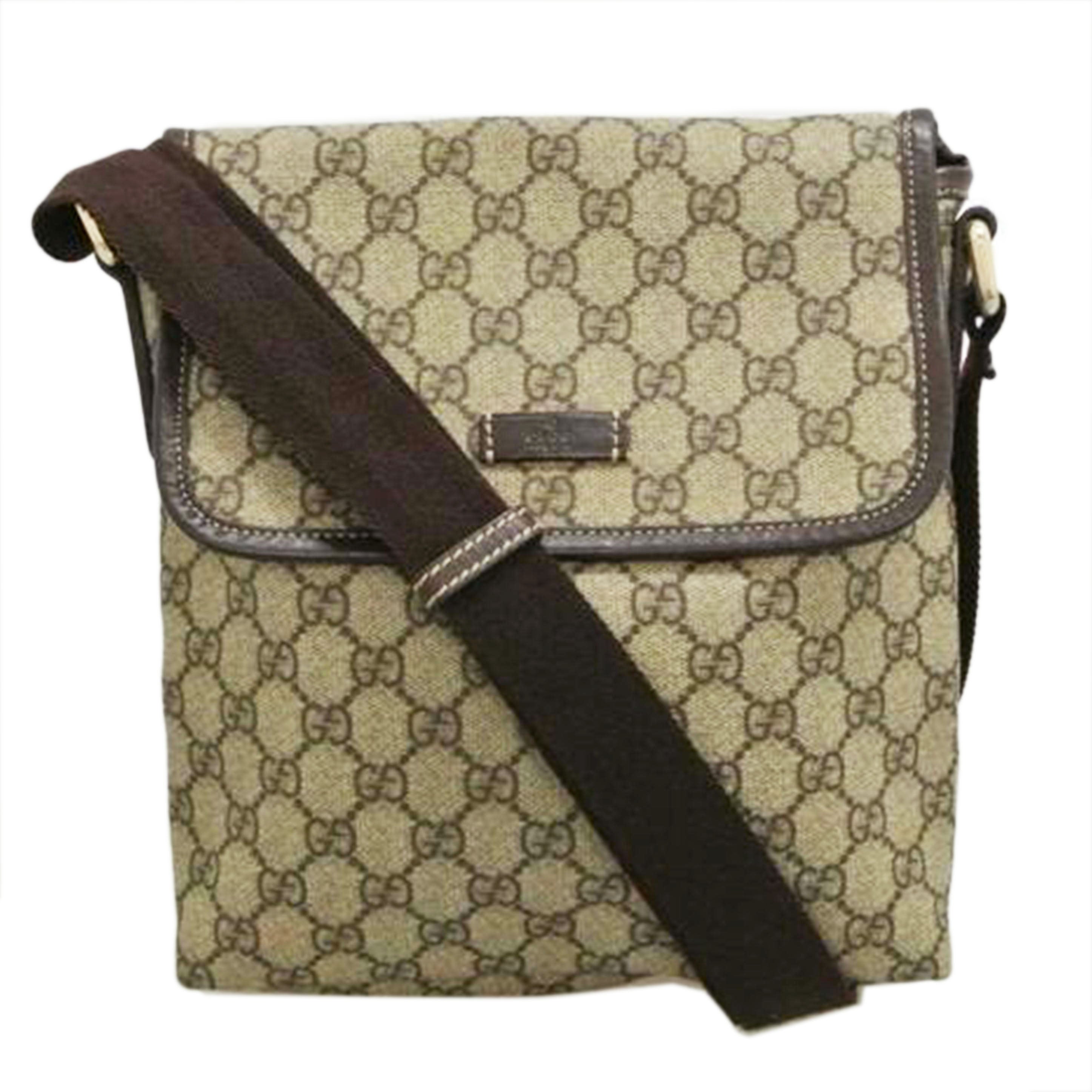 GUCCI グッチ/GGスプリームショルダーバッグ 茶/223666//204990/Bランク/87