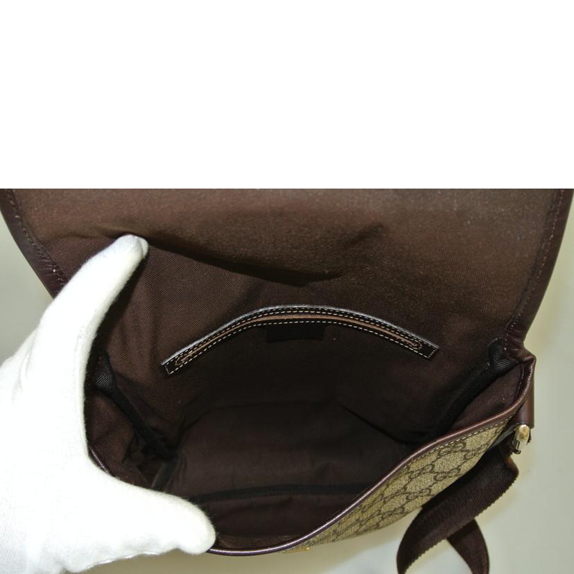 GUCCI グッチ/GGスプリームショルダーバッグ 茶/223666//204990/Bランク/87