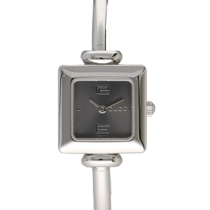 GUCCI グッチ/バングルウォッチ・グレー/クオーツ/1900L//034****/ABランク/75