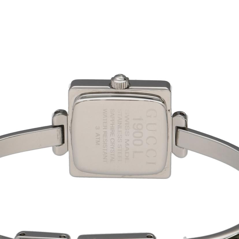 GUCCI グッチ/バングルウォッチ・グレー/クオーツ/1900L//034****/ABランク/75