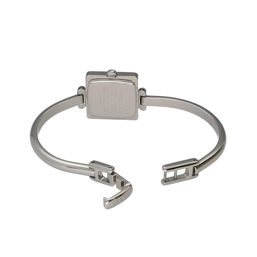 GUCCI グッチ/バングルウォッチ・グレー/クオーツ/1900L//034****/ABランク/75