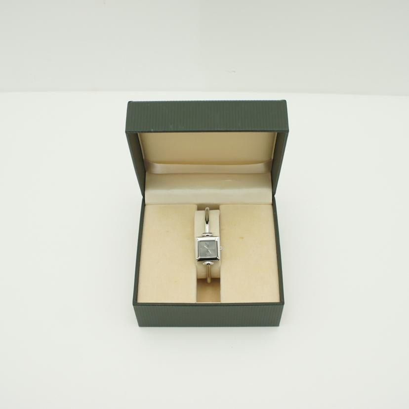 GUCCI グッチ/バングルウォッチ・グレー/クオーツ/1900L//034****/ABランク/75