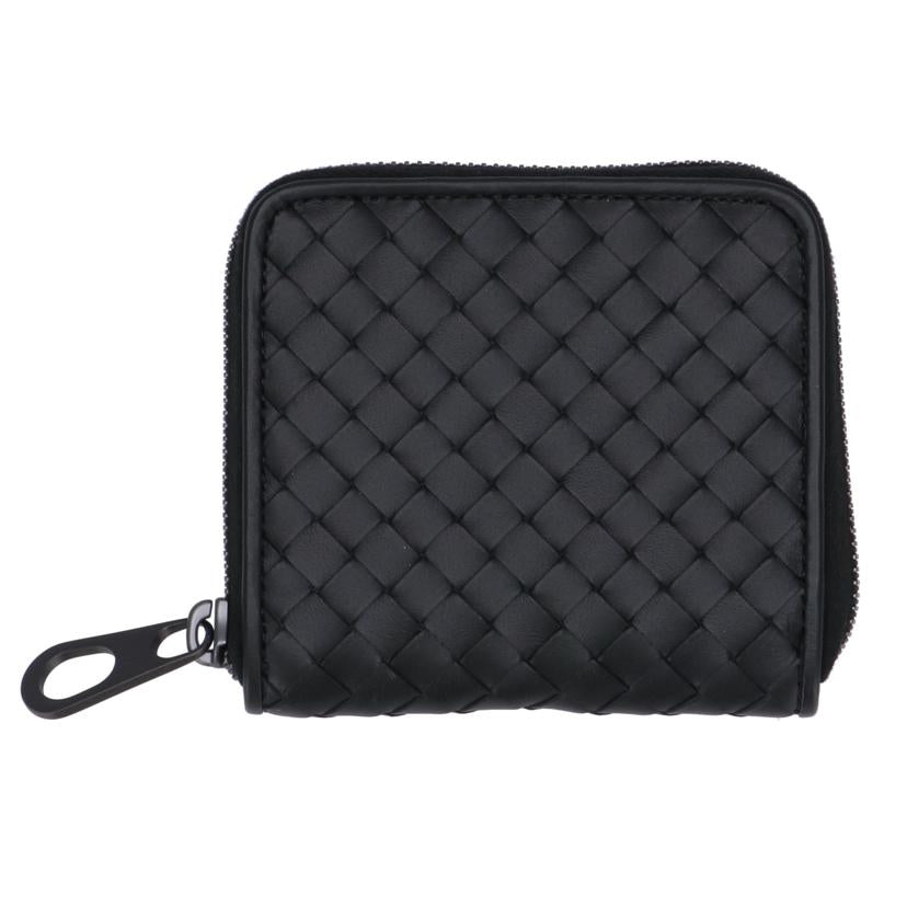 BOTTEGA VENETA ボッテガヴェネタ/イントレチャートコンパクト二つ折り財布/510293-V4651/1000//SAランク/75