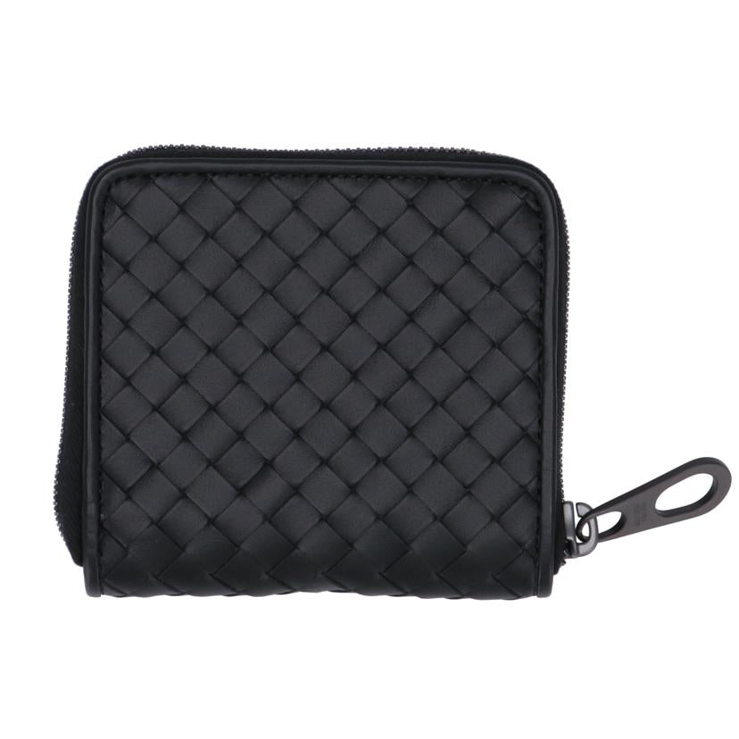 BOTTEGA VENETA ボッテガヴェネタ/イントレチャートコンパクト二つ折り財布/510293-V4651/1000//SAランク/75