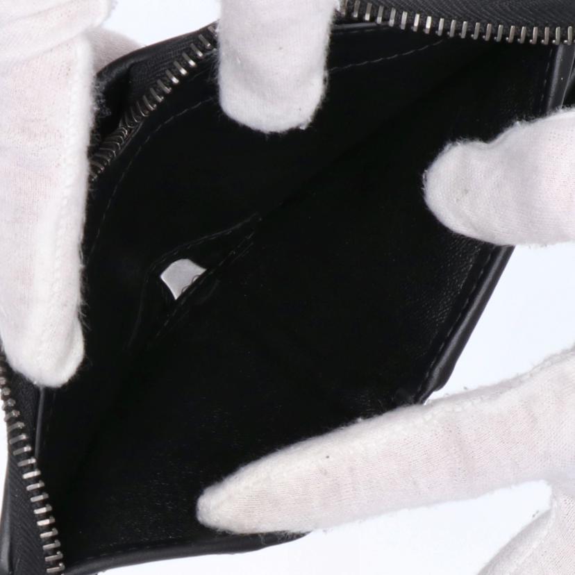 BOTTEGA VENETA ボッテガヴェネタ/イントレチャートコンパクト二つ折り財布/510293-V4651/1000//SAランク/75