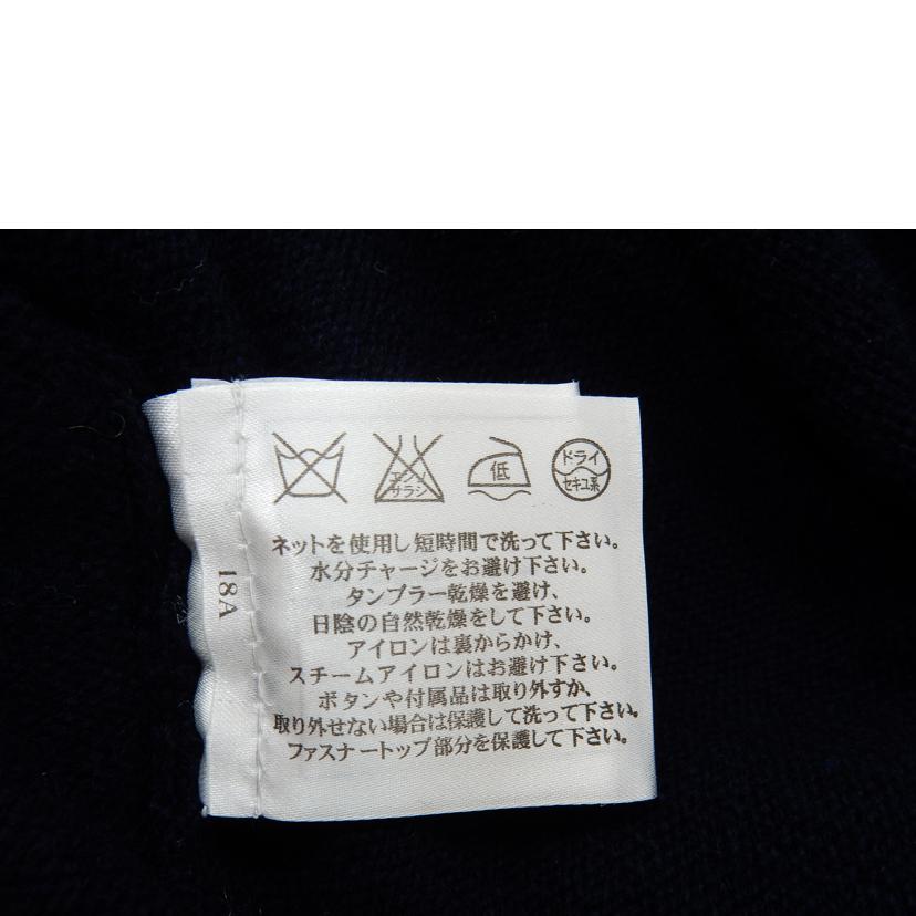 CHANEL シャネル/ニット/ノルディック柄/ウール/カシミア混/ネイビー/P46908K05927//ABランク/02